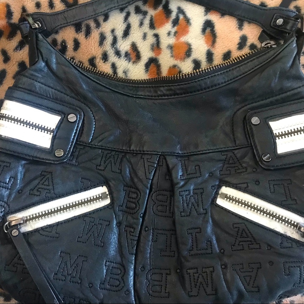 Buttery soft Gwen Stefani L.A.M.B. leather bag